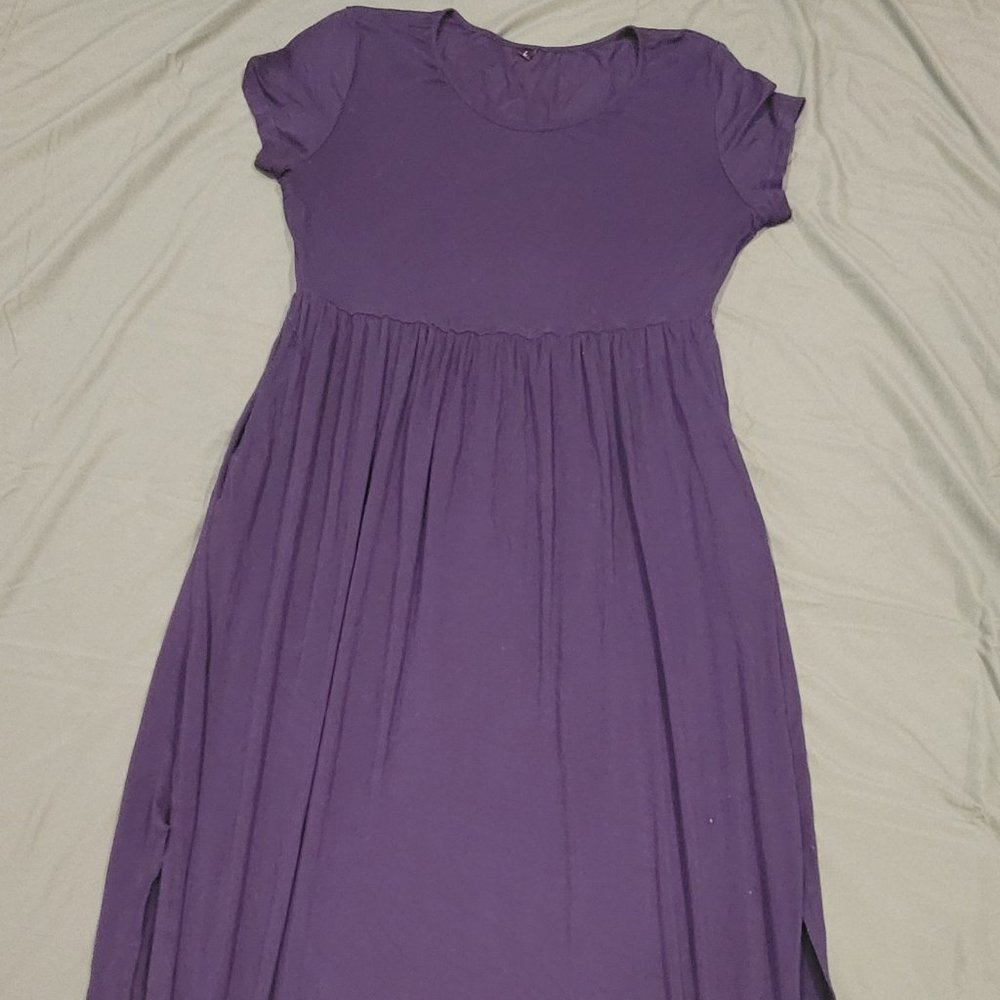 cotton maxi dress